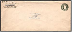 SC#U420 1¢ Franklin Envelope Entire Uncancelled*