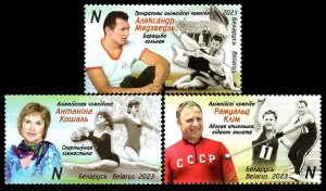 2023 Belarus 1512-1514 Legends of Belarusian sports