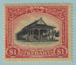 MALAYA - KEDAH 42  MINT HINGED OG * NO FAULTS VERY FINE!  - FQL