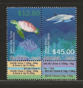 SAMOA SC# 1206b+c FVF/MNH