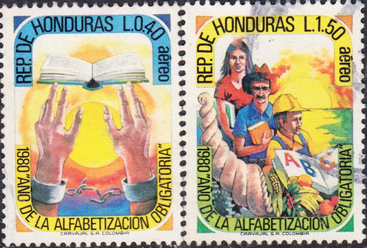 Honduras #C726-C727 Used Set