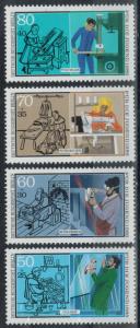 Germany - Berlin - Scott 9NB234-9NB237 MNH (SP)