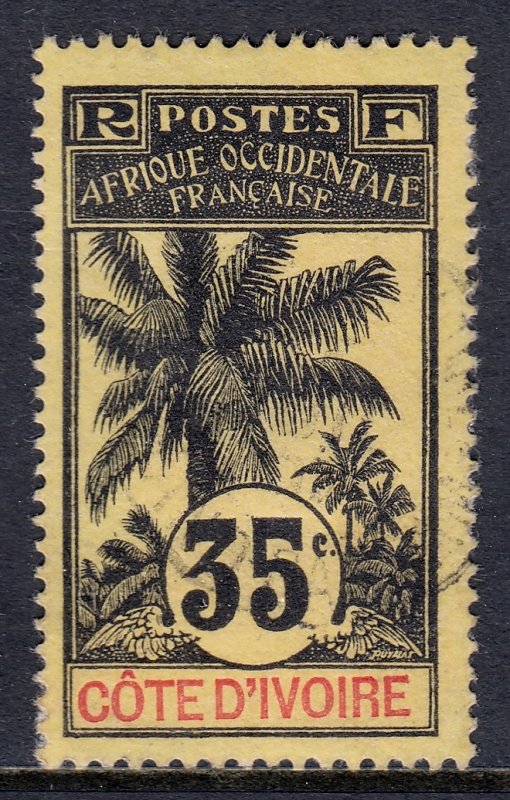 Ivory Coast - Scott #30 - Used/CTO - Paper adhesion/reverse - SCV $5.75