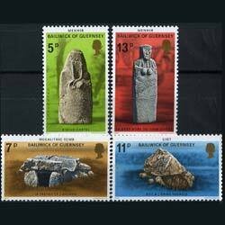 GUERNSEY 1977 - Scott# 149-52 Ancient Relics Set of 4 NH