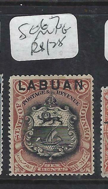 LABUAN (P1303B)  6C  ARMS, LION  SG 67  MNG