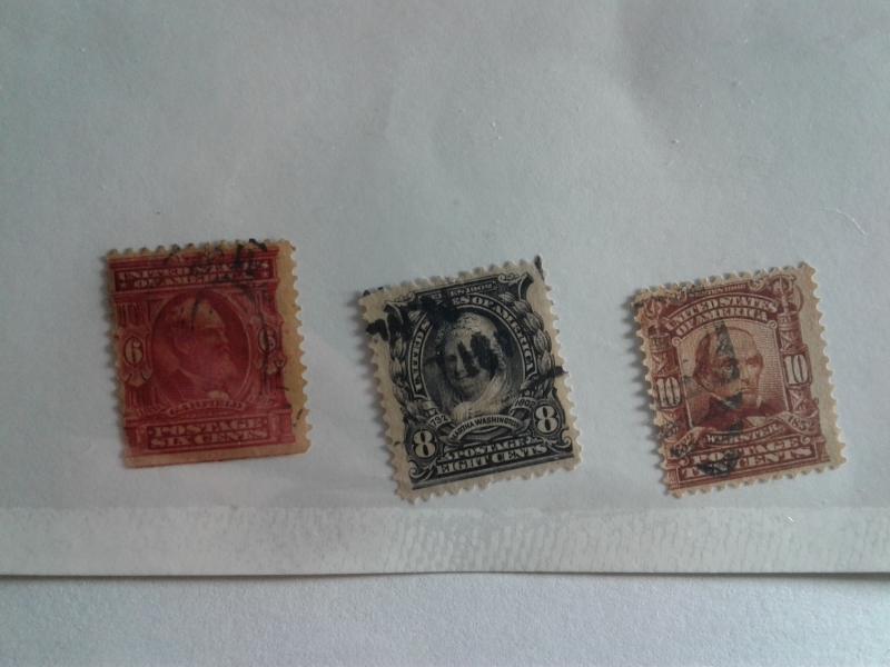 SCOTT # 305-307 USED LOT CONSISTS OF 3 STAMPS