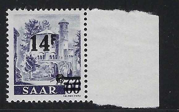 Saar - Scott # 185, mint nh