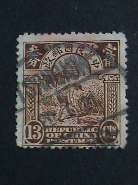 ​CHINA STAMP-1913 OVER 100 YEARS: FRAMER  RARE USED STAMP VERY FINE