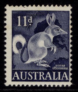 AUSTRALIA QEII SG319, 11d deep blue, M MINT.