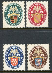 Germany # B15-18, Mint Hinge Remain.
