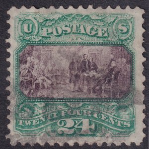 #120 Used, VF, Very clean, light cancel (CV $650 - ID29906)