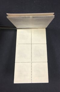 US # BK114 #1213c SLOGAN 2 TAGGED COMPLETE UNEXPLODED BOOKLET $240 LOT #C 9201