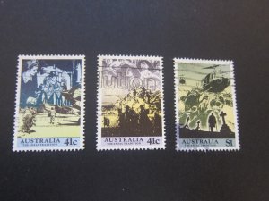 Australia 1990 Sc 1174-75,1177 FU