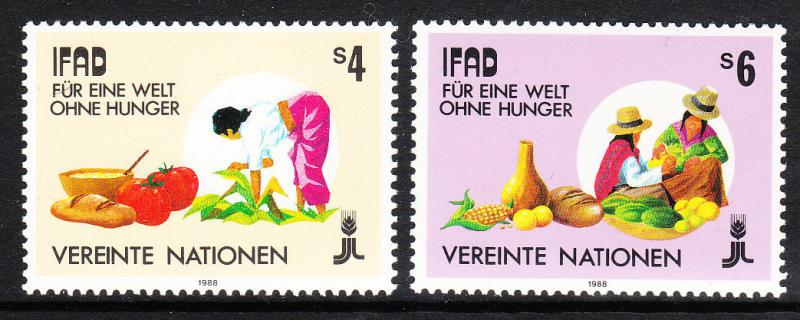 78-79 United Nations Vienna 1988 IFAD MNH