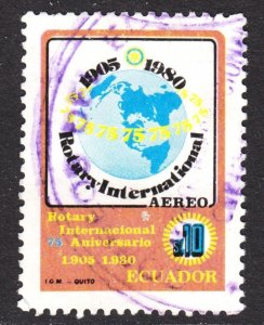 Ecuador Scott C699 VF used.  FREE...