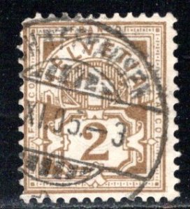 Switzerland Scott # 69a, used