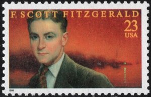 SC#3104 23¢ F. Scott Fitzgerald Single (1996) MNH