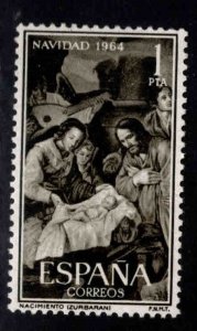 SPAIN Scott 1279 MNH** Christmas 1964 stamp