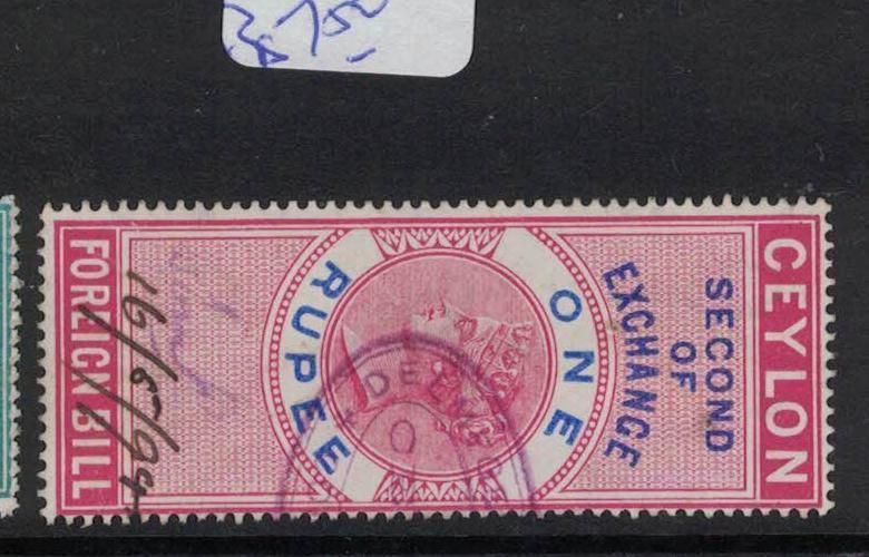 Ceylon Revenue BH 27 VFU (9drh)