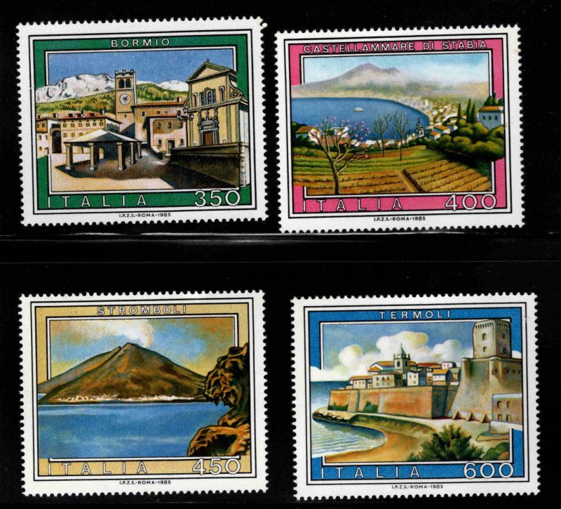 Italy Scott 1630-1633  MNH**  1985 Tourism set