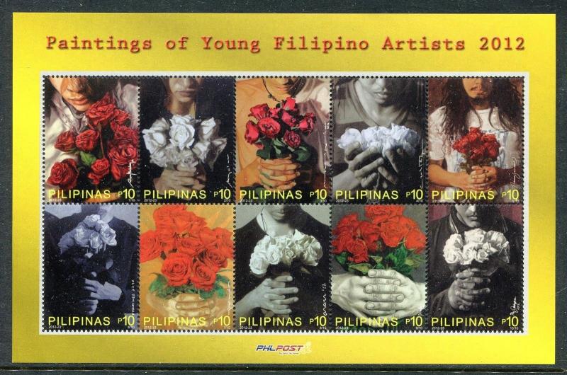 Philippines 3458, MNH. Paintings of Young Filipino Artists