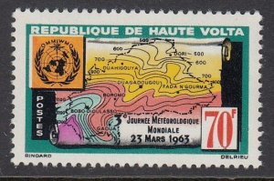 Upper Volta 107 Meteorology mint