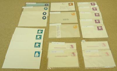Collection of USA Stamp Envelopes 21qty