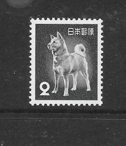 JAPAN #583 AKITA DOG MNH