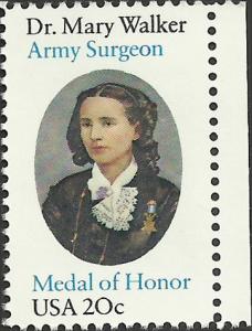 # 2013 MINT NEVER HINGED DR. MARY WALKER