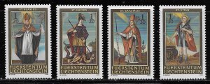 Liechtenstein Scott # 1269 - 1272 MNH