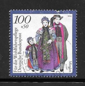 Germany Semipostals #B771 Used