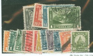 Canada #162-177 Used Single (Complete Set)