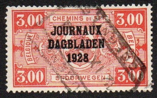 Belgium Sc #P11 Used