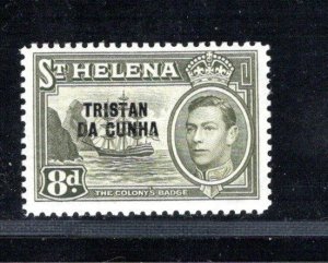 TRISTAN DA CUNHA SC# 8 FVF/MLH