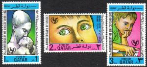 Qatar  Scott  267-269  MNH  Short set