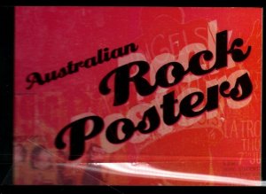 AUSTRALIA SGSP105(2683/92) 2006 ROCK POSTERS PREMIUM BOOKLETS MNH