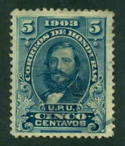 Honduras 1903 #113 U SCV(2022) = $0.30