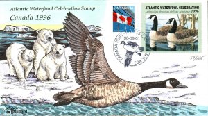 #AWC2 Canada 1996 Duck Milford FDC