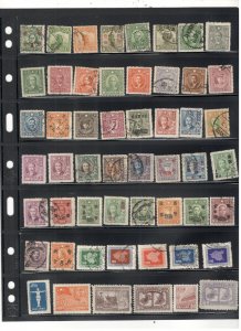 CHINA COLLECTION ON STOCK SHEET MINT/USED