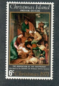 Christmas Island #37 MNH single