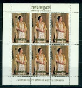 Penrhyn Island #117  MNH  Scott $6.60   Sheet of 6