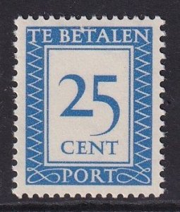 Netherlands  #J95  MH 1948   Postage Due   numerals   25c