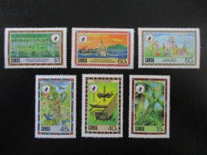 Samoa #741-46 Mint Never Hinged WDWPhilatelic (9/22)  