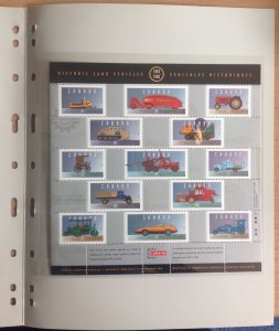 CANADA 1996 CAPEX '96 HISTORIC VEHICLES SGMS1684  MNH