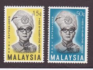 Malaysia # 33-34, Mint NH, 1/2 Cat.