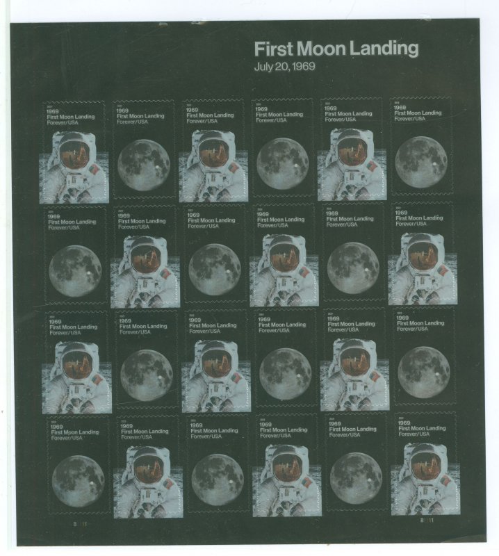 United States #5400a Mint (NH) Souvenir Sheet (Space)