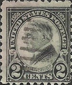 # 612 Used Black Warren G. Harding