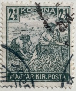 AlexStamps HUNGARY #344 VF Used 