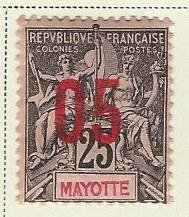 Mayotte mh scott cat #  26