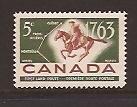 Canada #413 First Post Route Single Mint  NH